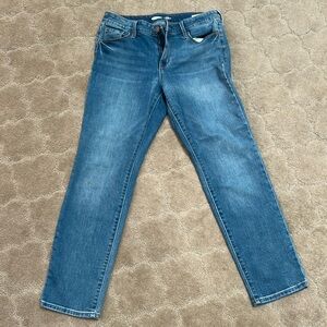 Old Navy Power Slim Straight Jeans Sz 6 Short